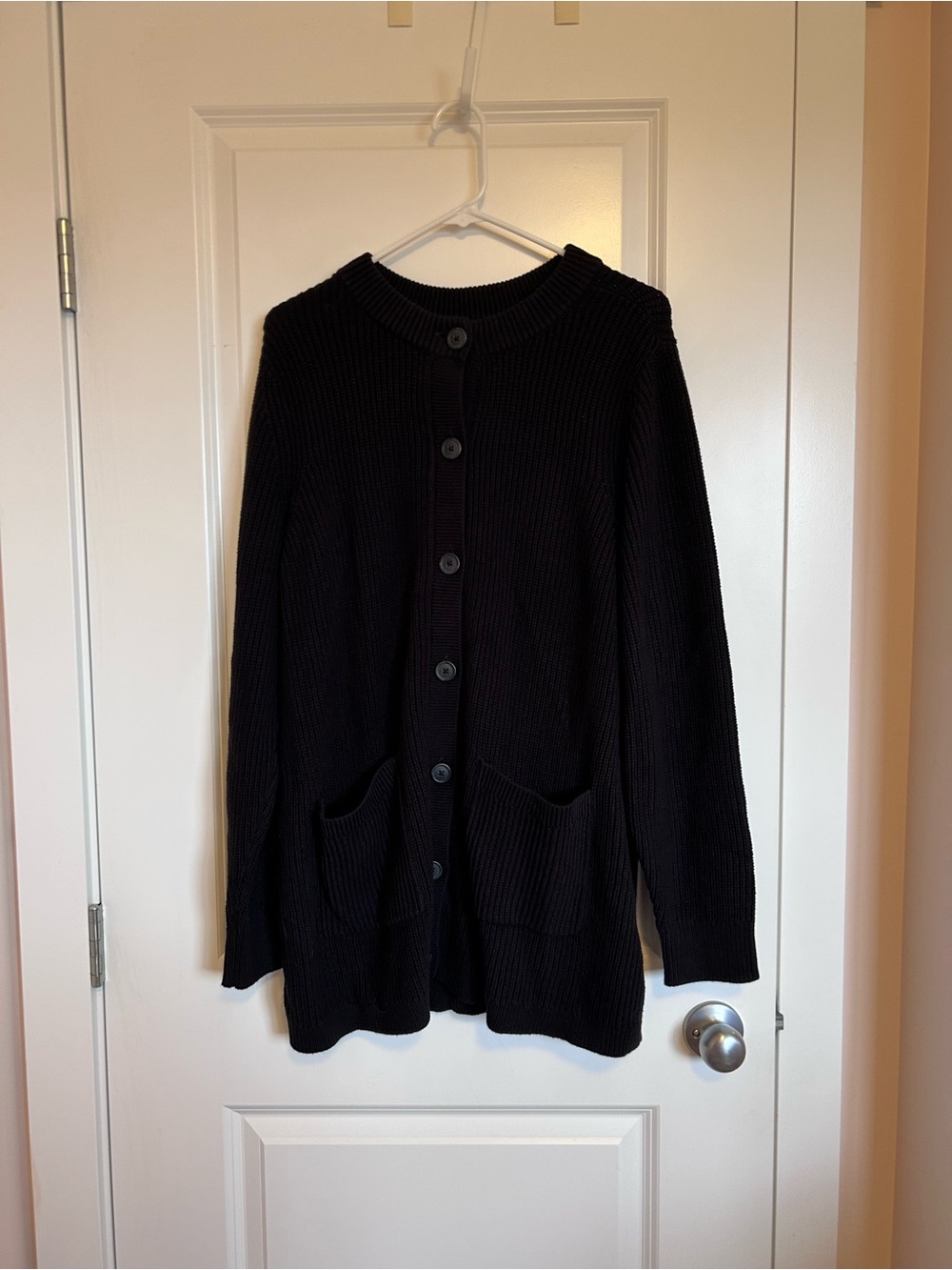 Penningtons Crewneck Tunic Cardigan | Cotton Blend | Size 1X